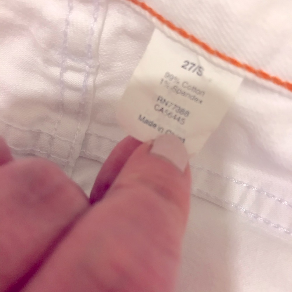 EUC J. Crew Matchstick White Jeans - Picture 4 of 8